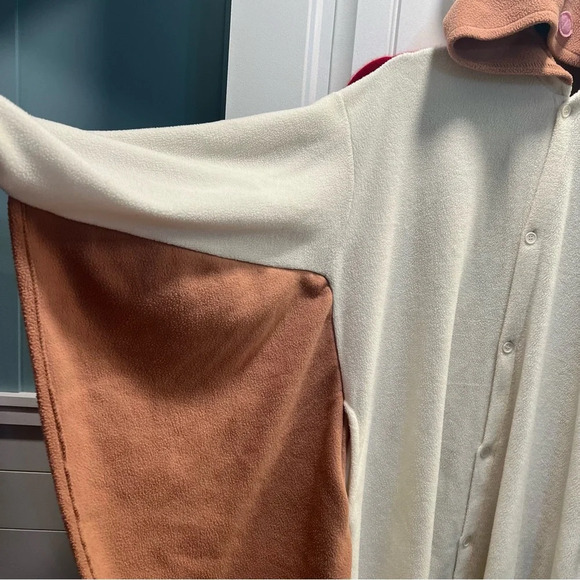 Newcosplay Tam White Flying Squirrel Onesie Pajama Costume. Size Medium. - Picture 6 of 15